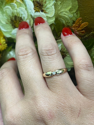 Diamond Ring in 9ct Yellow Gold