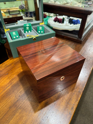 Small Jewellery Box - Mahogany