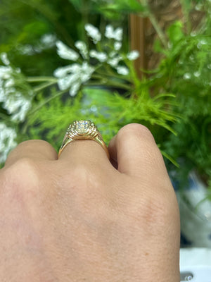 Diamond Ring in 9ct Yellow Gold