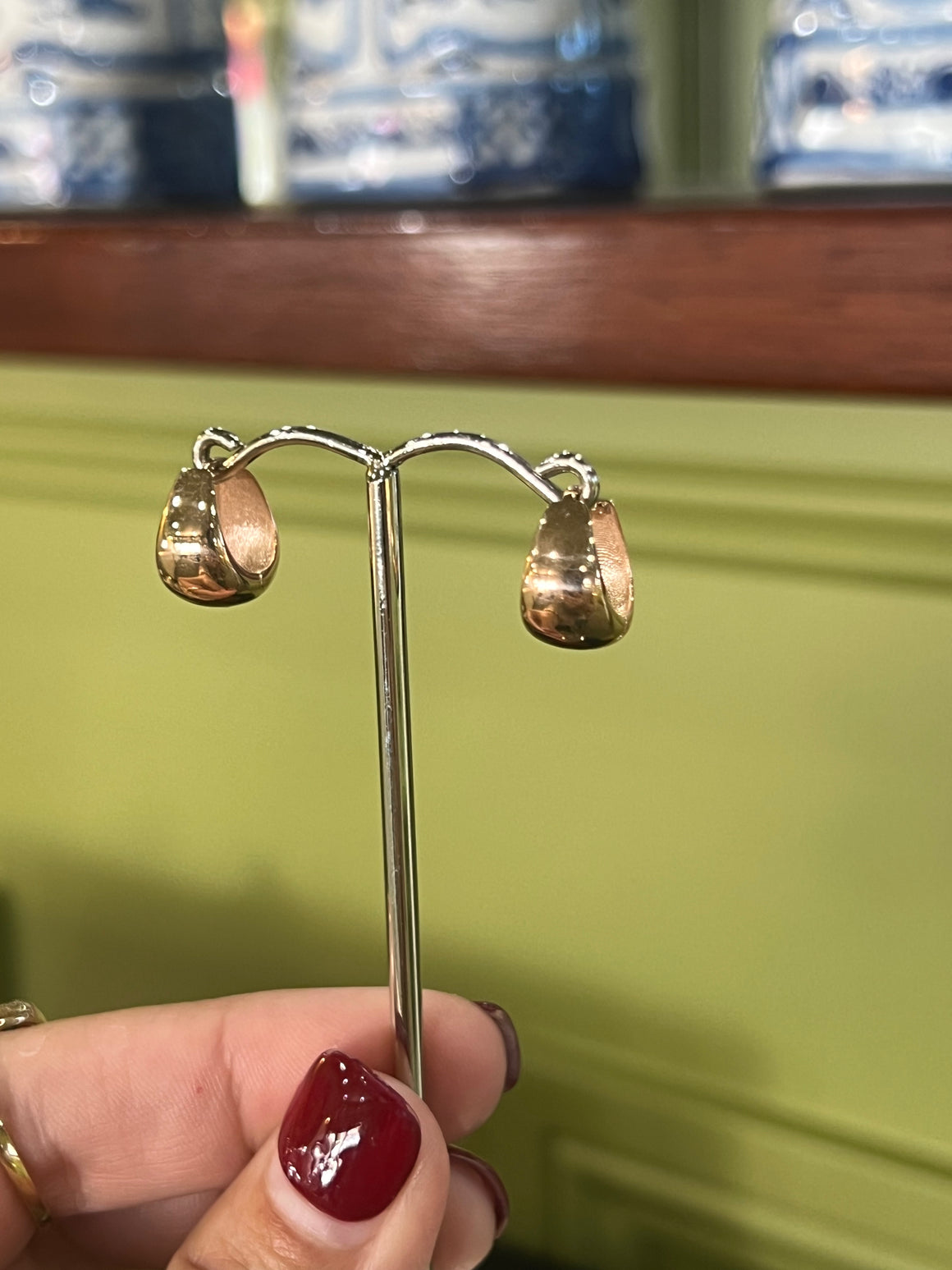 Rose Gold Huggies - Large