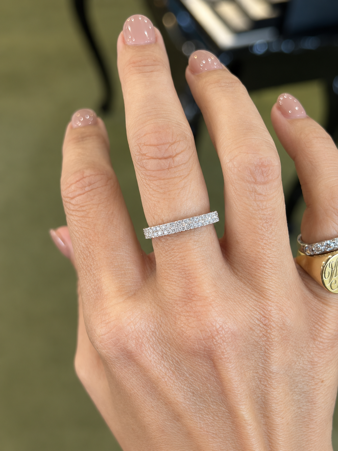 Diamond Ring in 18ct White Gold